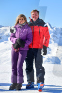 PEOPLE - Niederländische Royals posieren beim Skifahren in Lech