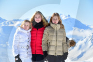 PEOPLE - Niederländische Royals posieren beim Skifahren in Lech