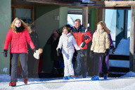 PEOPLE - Niederländische Royals posieren beim Skifahren in Lech