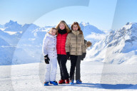 PEOPLE - Niederländische Royals posieren beim Skifahren in Lech