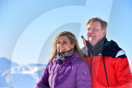 PEOPLE - Niederländische Royals posieren beim Skifahren in Lech