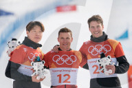 OLYMPIA 2018 - Nevin Galmarini gewinnt den Männer Parallel-Riesenslalom