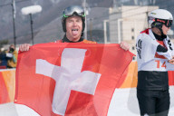 OLYMPIA 2018 - Nevin Galmarini gewinnt den Männer Parallel-Riesenslalom