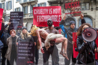 NEWS - Mailand Fashion Week: Anti Pelz Proteste