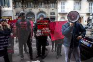 NEWS - Mailand Fashion Week: Anti Pelz Proteste
