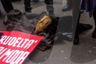 NEWS - Mailand Fashion Week: Anti Pelz Proteste