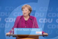 NEWS - Angela Merkel am 30. Parteitag der CDU Deutschlands in Berlin
