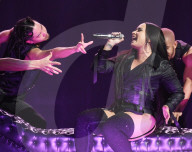 PEOPLE - Demi Lovato live in San Jose