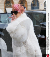 PEOPLE - Promis an der Fashion Week in Paris