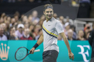 PEOPLE - Für den guten Zweck spielt Roger Federer mit Bill Gates Tennis