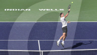 PEOPLE - Tennis BNP Parisbas: Roger Federer gegen Filip Krajinovic 