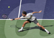 PEOPLE - Tennis BNP Parisbas: Roger Federer gegen Filip Krajinovic 