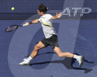 PEOPLE - Tennis BNP Parisbas: Roger Federer gegen Filip Krajinovic 