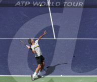 PEOPLE - Tennis BNP Parisbas: Roger Federer gegen Filip Krajinovic 