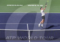 PEOPLE - Tennis BNP Parisbas: Roger Federer gegen Filip Krajinovic 