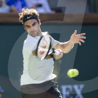 PEOPLE - Tennis BNP Parisbas: Roger Federer in Indian Wells