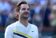 PEOPLE - Tennis BNP Parisbas: Roger Federer in Indian Wells