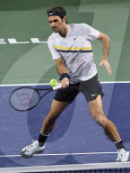 PEOPLE - Tennis BNP Parisbas: Roger Federer in Indian Wells