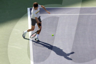 PEOPLE - Tennis BNP Paribas in Indian Wells: Roger Federer gegen Jeremy Chardy