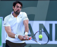 PEOPLE - Tennis BNP Paribas in Indian Wells: Roger Federer gegen Jeremy Chardy