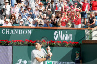 PEOPLE - Tennis BNP Paribas in Indian Wells: Roger Federer gegen Jeremy Chardy