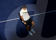 PEOPLE - Tennis BNP Paribas in Indian Wells: Roger Federer gegen Jeremy Chardy