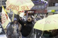 NEWS - USA: Farmarbeiter demonstrieren in New York