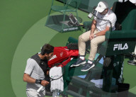 PEOPLE - Tennis BNP Indian Wells: Roger Federer gegen Juan Martin Del Potro 
