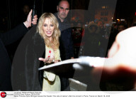 PEOPLE - Kylie Minogue in Paris