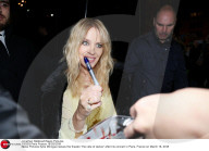 PEOPLE - Kylie Minogue in Paris