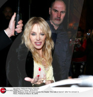 PEOPLE - Kylie Minogue in Paris