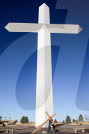 REPORTAGE - USA: Das Kreuz von Groom an der Route 66