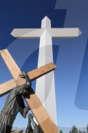 REPORTAGE - USA: Das Kreuz von Groom an der Route 66