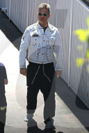 EXKLUSIV - Blonder Robbie Williams in Los Angeles unterwegs
