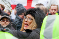 NEWS - London: Tumultartige Szenen bei Auftritt des rechtsradikalen Tommy Robinson am Speakers Corner