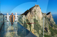 PEOPLE - Starwars-Legende Mark Hamill eröffnet den Skywalk am Felsen von Gibraltar