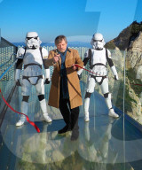 PEOPLE - Starwars-Legende Mark Hamill eröffnet den Skywalk am Felsen von Gibraltar