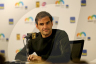 NEWS - Roger Federer gibt eine Pressekonferenz vor dem Miami Open