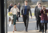 PEOPLE - Prinz Harry und Meghan Markle werden in Nordirland empfangen