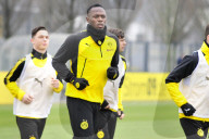 PEOPLE - Usain Bolt zu Gast beim Training mit Borussia Dortmund