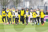 PEOPLE - Usain Bolt zu Gast beim Training mit Borussia Dortmund