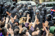 NEWS - Barcelona: Demonstration gegen die Inhaftierung von Carles Puigdemont