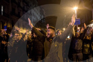 NEWS - Barcelona: Demonstration gegen die Inhaftierung von Carles Puigdemont
