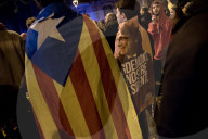 NEWS - Barcelona: Demonstration gegen die Inhaftierung von Carles Puigdemont