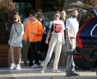 PEOPLE - Girlie-Day: Kendall Jenner und Hailey Baldwin gehen ins Nobu in Malibu