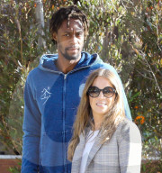 EXKLUSIV - Gael Monfils hat eine romantisches Dinner mit seiner Freundin