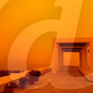 FEATURE - Sahara-Staub färbt Kreta in orange