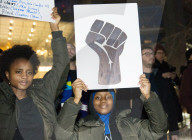 NEWS - New York: Hunderte demonstrieren für den von der Polizei erschossenen Stephon Clark