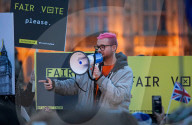 NEWS - London: 'Fair Vote' Demonstration
