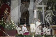 NEWS - Rom: Papst Franziskus eröffnet die Osterfeierlichkeiten mit einer Messe